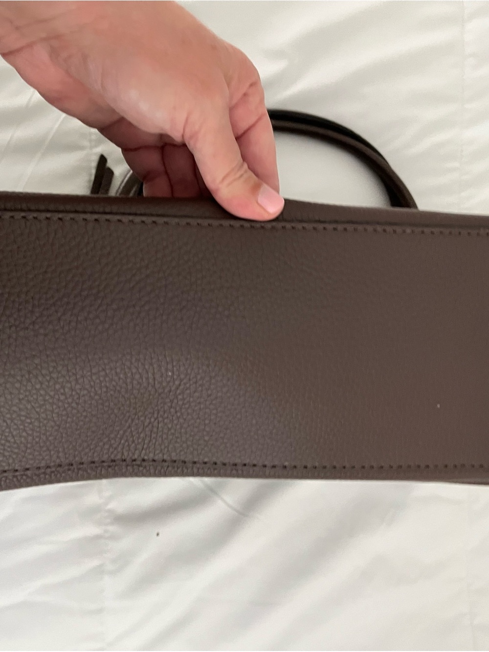 Kate Spade brown pebbled leather handbag - Picture 15 of 15